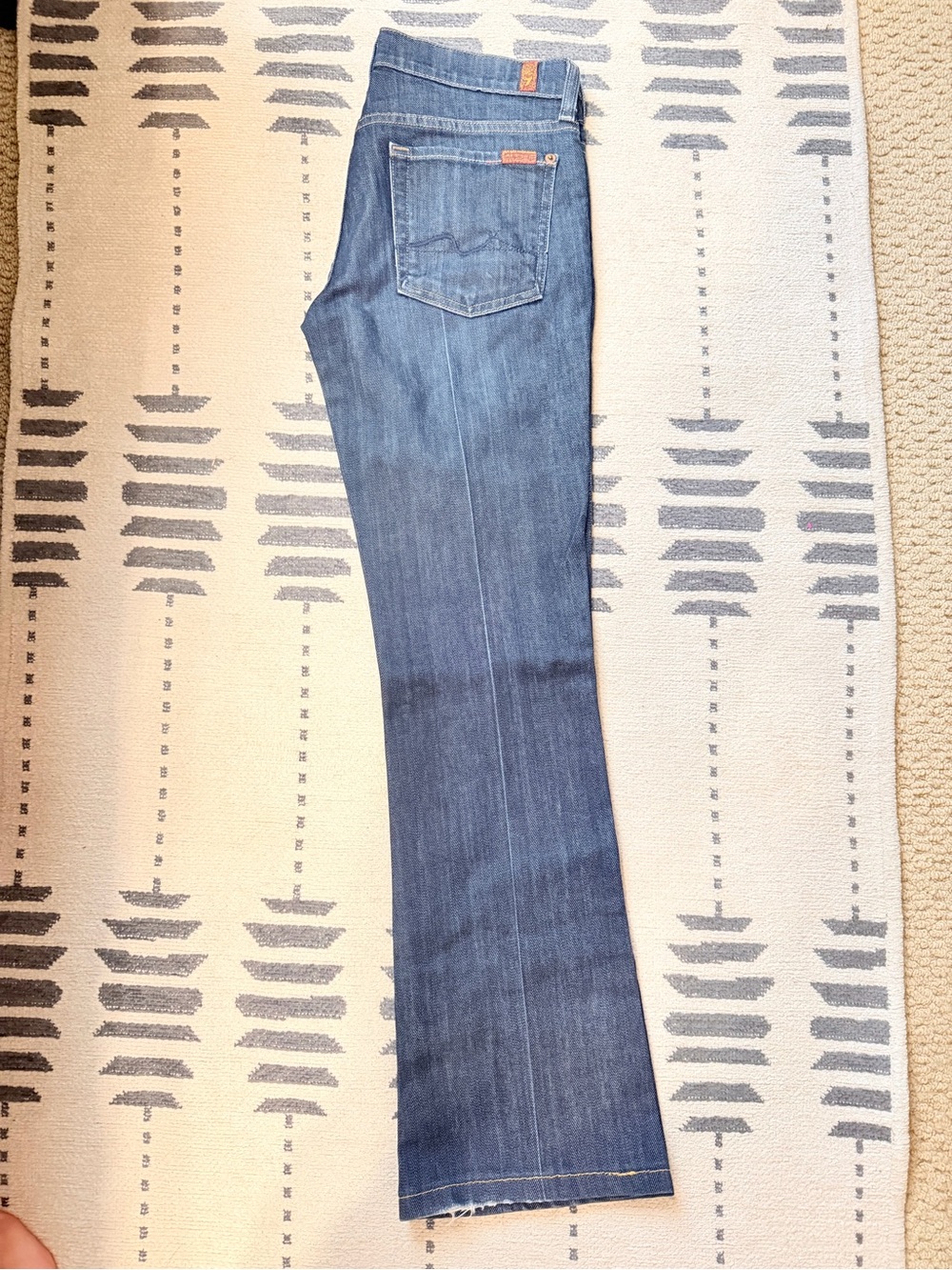 7 For All Mankind Women’s Medium Blue Bootcut Jeans